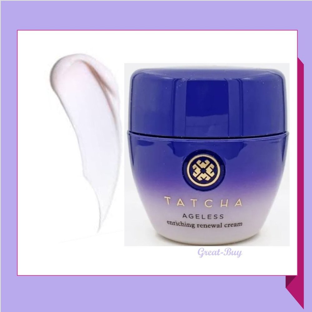 Tatcha Ageless Enriching Renewal Cream 1.86 oz Full Size New $198